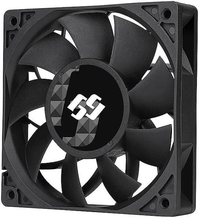 Alt view image 3 of 5 - Bgears b-BlasterPWM 120mm 2 ball bearing PWM fan with speed range from 1000 to 5000 RPM AirFlow 203 CFM 4pin 4wire PWM 12VDC fan.