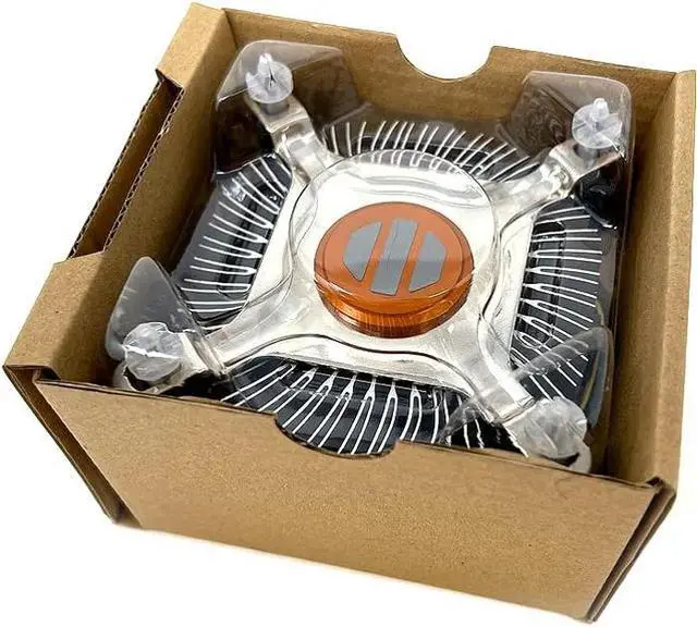 Alt view image 7 of 11 - Bluegears Bgears b-Cooler LGA115X CPU Cooler with Copper Core, 1-Inch-Thick Aluminum Heatsink, 90mm PWM fan for 90W TDP. Support motherboard for Intel CPU i3/i5/i7 with LGA 7775/1150/1151/1155/1156