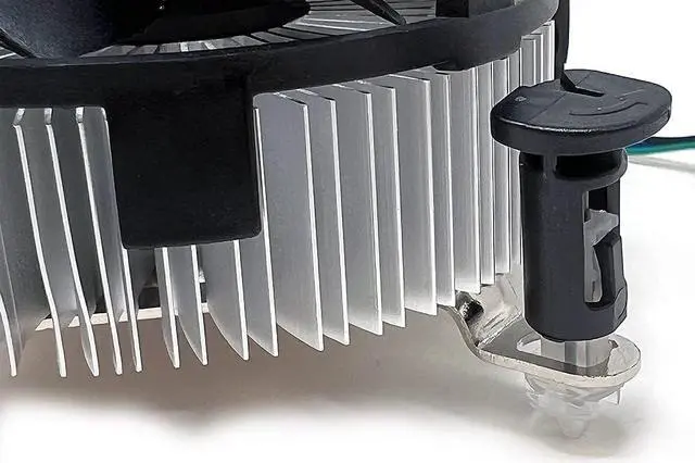 Alt view image 8 of 11 - Bluegears Bgears b-Cooler LGA115X CPU Cooler with Copper Core, 1-Inch-Thick Aluminum Heatsink, 90mm PWM fan for 90W TDP. Support motherboard for Intel CPU i3/i5/i7 with LGA 7775/1150/1151/1155/1156