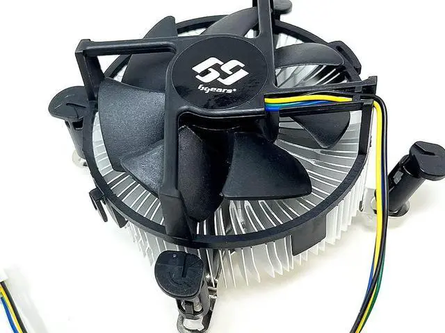 Alt view image 9 of 11 - Bluegears Bgears b-Cooler LGA115X CPU Cooler with Copper Core, 1-Inch-Thick Aluminum Heatsink, 90mm PWM fan for 90W TDP. Support motherboard for Intel CPU i3/i5/i7 with LGA 7775/1150/1151/1155/1156