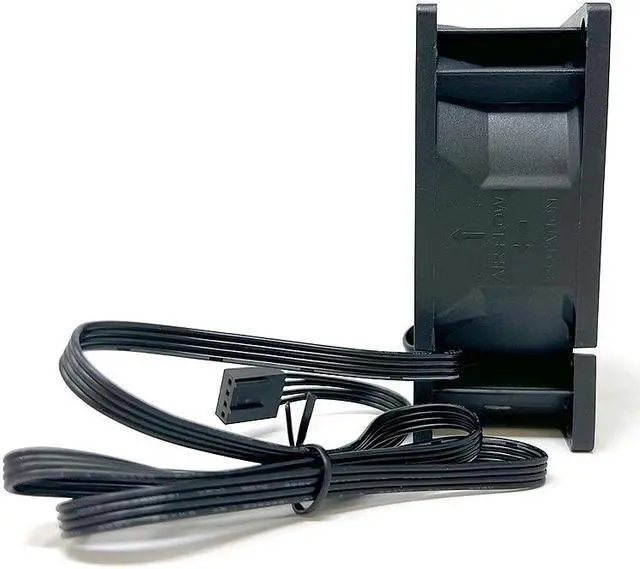 Alt view image 5 of 9 - Bgears b-BlasterPWM 90x38 90mm Non-LED LED Case Fan
