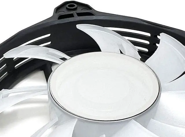Alt view image 16 of 19 - Bgears b-PWM Vortex 120 RGB 120mm Non-LED LED Case Fan