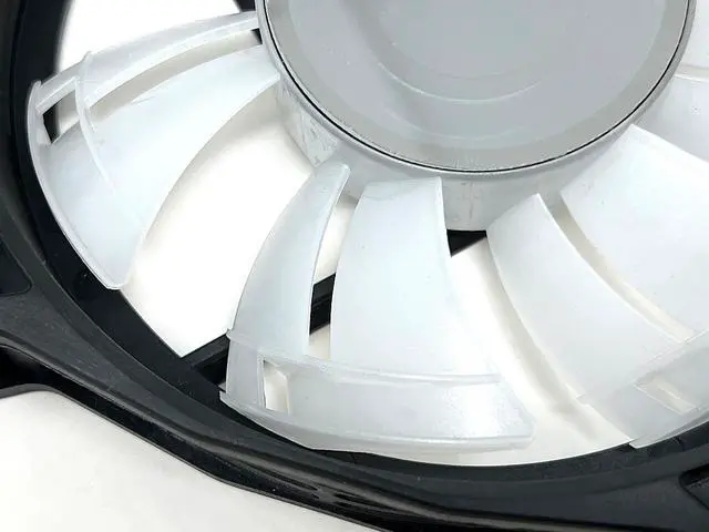 Alt view image 17 of 19 - Bgears b-PWM Vortex 120 RGB 120mm Non-LED LED Case Fan