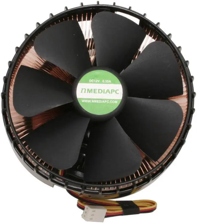 Alt view image 2 of 4 - nMEDIAPC ICECONE-X 100mm 2 Ball CPU Cooler
