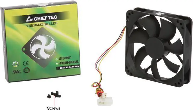 Alt view image 4 of 4 - Chieftec AF-1225S Case cooler