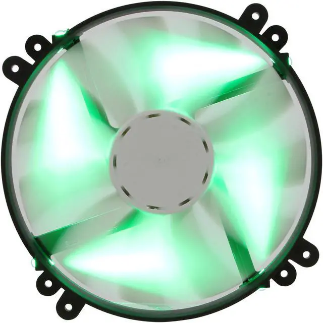Main image of NZXT FS-200RB-GLED 200mm SILENT Green LED Fan with ON/OFF Switch
