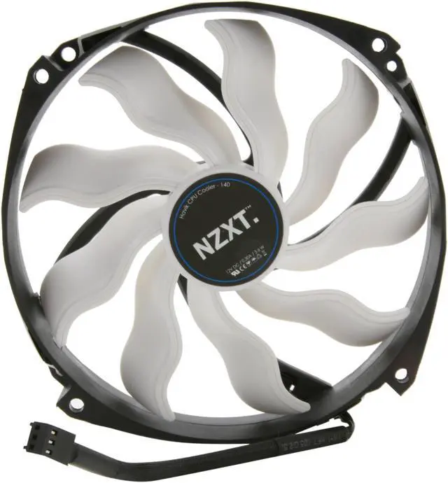 Alt view image 7 of 8 - NZXT HAVIK-140 CPU Cooler w. Dual 140mm Fans