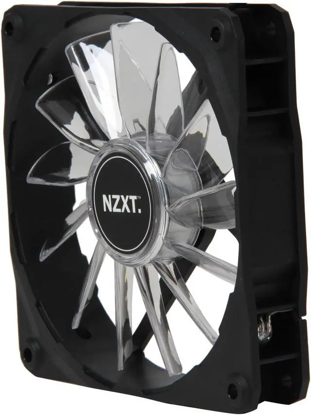Alt view image 2 of 5 - NZXT Air Flow Series RF-FZ120-U1 Blue LED Case Fan