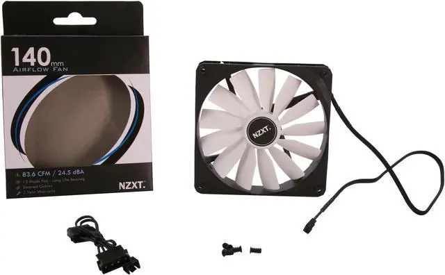 Alt view image 5 of 5 - NZXT Air Flow Series RF-FZ140-02 140mm Case Fan