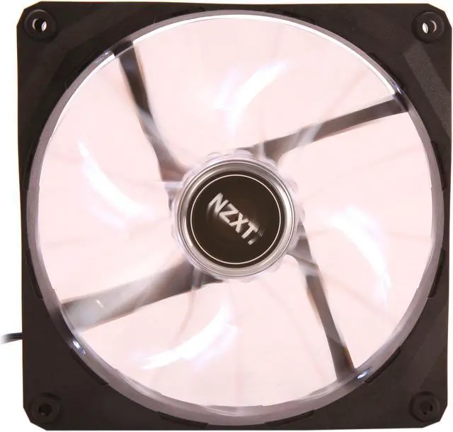 Main image of NZXT Air Flow Series RF-FZ140-W1 140mm White LED Case Fan