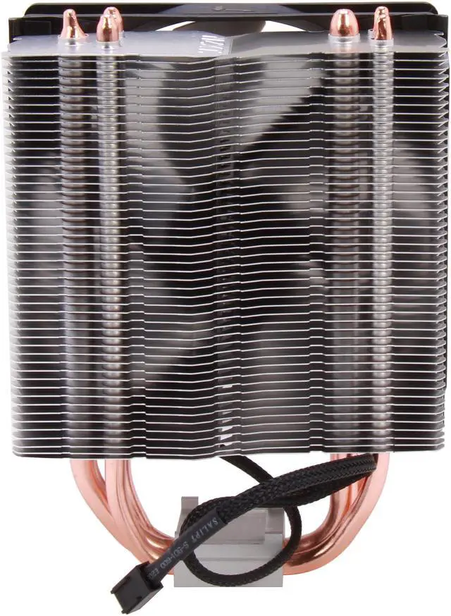 Alt view image 4 of 7 - NZXT RC-RST20-01 120mm Sleeve Direct Touch 3 Heat Pipe CPU Cooler