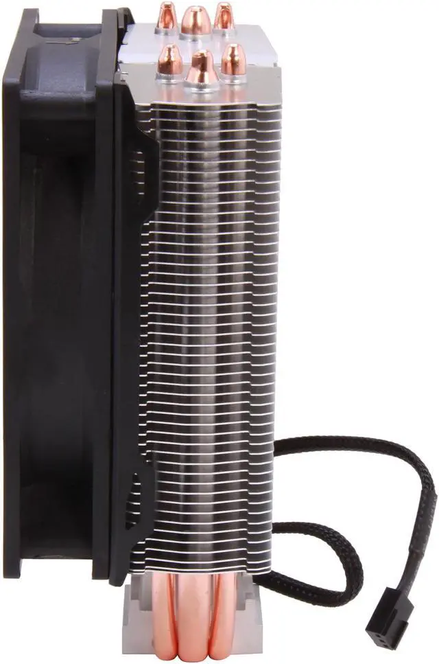 Alt view image 5 of 7 - NZXT RC-RST20-01 120mm Sleeve Direct Touch 3 Heat Pipe CPU Cooler