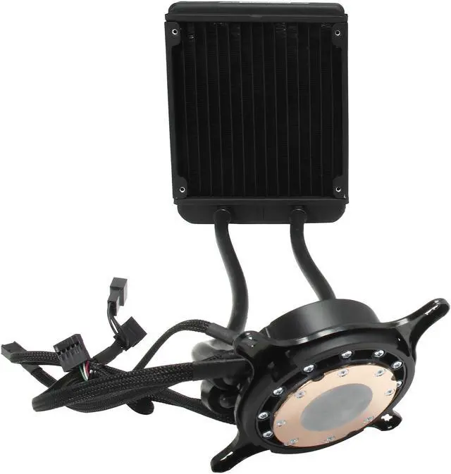 Alt view image 3 of 5 - NZXT Kraken X41 RL-KRX41-01 140mm All-In-One Water / Liquid CPU Cooling Solution