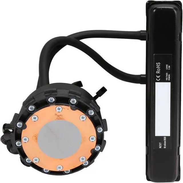 Alt view image 3 of 8 - NZXT Kraken X60 RB- RL-KRX60-01 280mm Ultra Performance Liquid CPU Cooler