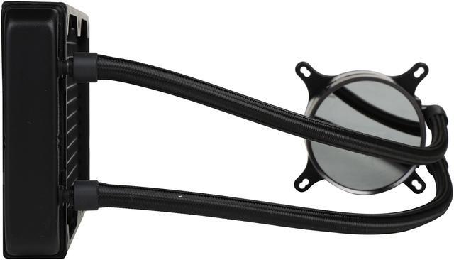 Alt view image 6 of 10 - NZXT Kraken X52 240mm - All-In-One RGB CPU Liquid Cooler - CAM-Powered - Infinity Mirror Design - Performance Engineered Pump - Reinforced Extended Tubing - Aer P120mm Radiator Fan (2 Included)