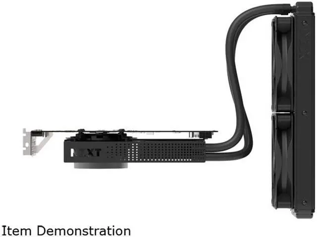 Alt view image 4 of 11 - NZXT KRAKEN G12 - GPU Mounting Kit for Kraken X Series AIO - Enhanced GPU Cooling - AMD and NVIDIA GPU Compatibility - Active Cooling for VRM - Black