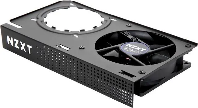Alt view image 5 of 11 - NZXT KRAKEN G12 - GPU Mounting Kit for Kraken X Series AIO - Enhanced GPU Cooling - AMD and NVIDIA GPU Compatibility - Active Cooling for VRM - Black