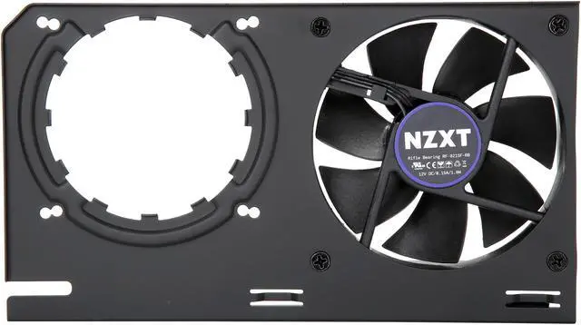 Alt view image 6 of 11 - NZXT KRAKEN G12 - GPU Mounting Kit for Kraken X Series AIO - Enhanced GPU Cooling - AMD and NVIDIA GPU Compatibility - Active Cooling for VRM - Black