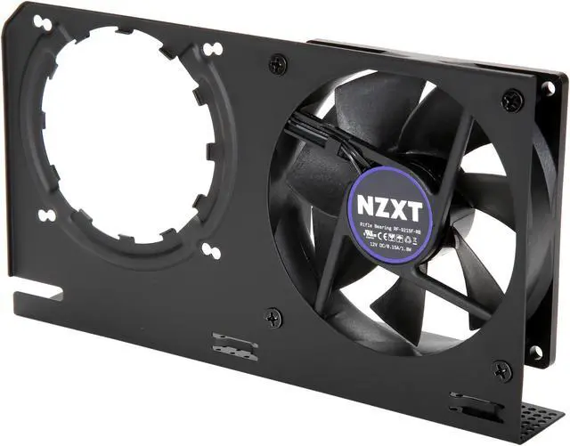 Alt view image 10 of 11 - NZXT KRAKEN G12 - GPU Mounting Kit for Kraken X Series AIO - Enhanced GPU Cooling - AMD and NVIDIA GPU Compatibility - Active Cooling for VRM - Black
