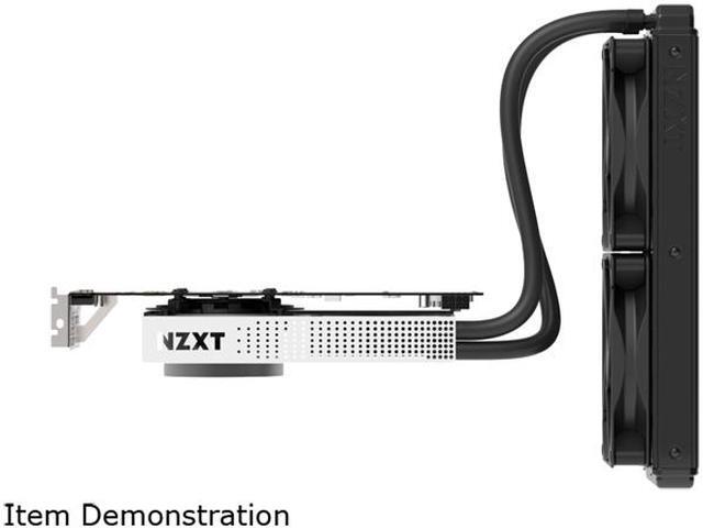 Alt view image 4 of 6 - NZXT KRAKEN G12 - GPU Mounting Kit for Kraken X Series AIO - Enhanced GPU Cooling - AMD and NVIDIA GPU Compatibility - Active Cooling for VRM - White