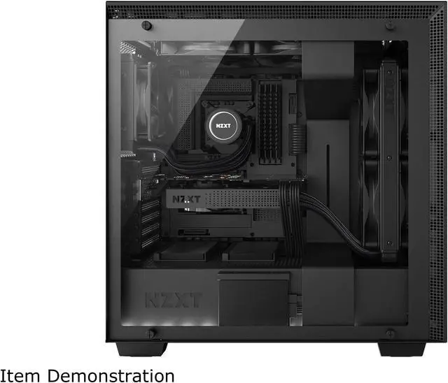 Alt view image 11 of 12 - NZXT Kraken M22 120mm - All-In-One RGB CPU Liquid Cooler - CAM-Powered - Infinity Mirror Design - Reinforced Extended Tubing - Aer P120mm PWM Radiator Fan LGA 1700 Compatible