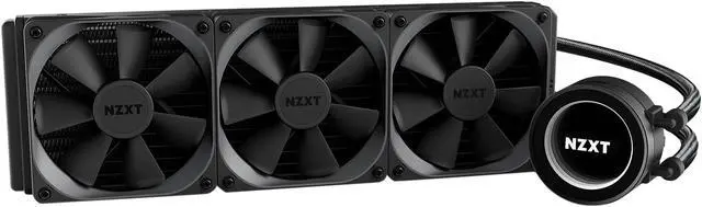 Alt view image 6 of 20 - NZXT Kraken X72 360mm - All-In-One RGB CPU Liquid Cooler - CAM-Powered - Infinity Mirror Design - Performance Engineered Pump - Reinforced Extended Tubing - Aer P120mm Radiator Fan (3 Included)