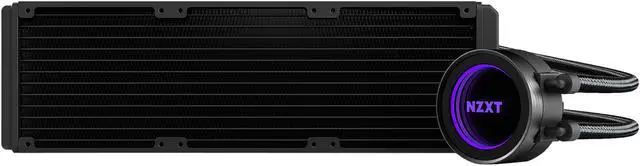 Alt view image 7 of 20 - NZXT Kraken X72 360mm - All-In-One RGB CPU Liquid Cooler - CAM-Powered - Infinity Mirror Design - Performance Engineered Pump - Reinforced Extended Tubing - Aer P120mm Radiator Fan (3 Included)