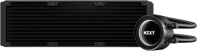 Alt view image 8 of 20 - NZXT Kraken X72 360mm - All-In-One RGB CPU Liquid Cooler - CAM-Powered - Infinity Mirror Design - Performance Engineered Pump - Reinforced Extended Tubing - Aer P120mm Radiator Fan (3 Included)