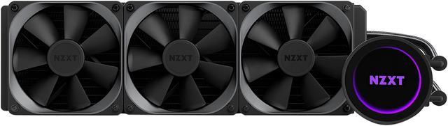 Nzxt Kraken X72 360mm All In One Rgb Cpu Liquid Cooler Cam Powered Infinity Mirror Design Performance Engineered Pump Reinforced Extended Tubing Aer P1mm Radiator Fan 3 Included Water