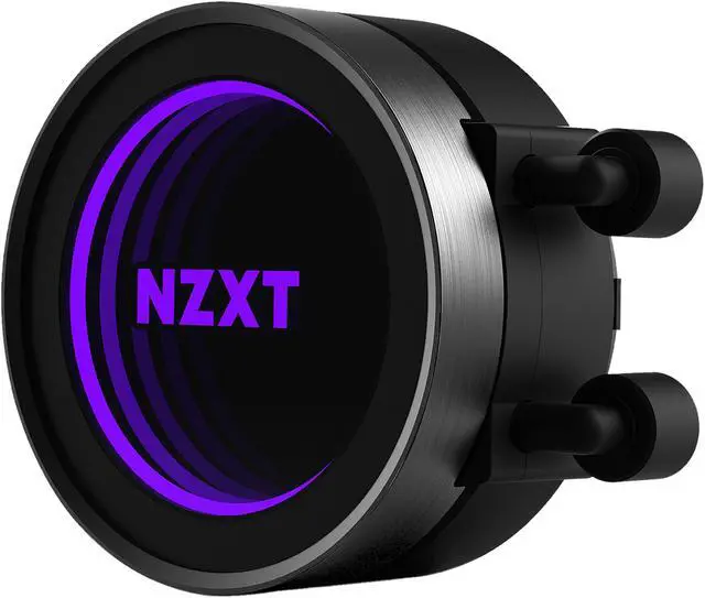 Alt view image 14 of 20 - NZXT Kraken X72 360mm - All-In-One RGB CPU Liquid Cooler - CAM-Powered - Infinity Mirror Design - Performance Engineered Pump - Reinforced Extended Tubing - Aer P120mm Radiator Fan (3 Included)