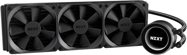 Alt view image 12 of 20 - NZXT Kraken X72 360mm - All-In-One RGB CPU Liquid Cooler - CAM-Powered - Infinity Mirror Design - Performance Engineered Pump - Reinforced Extended Tubing - Aer P120mm Radiator Fan (3 Included)