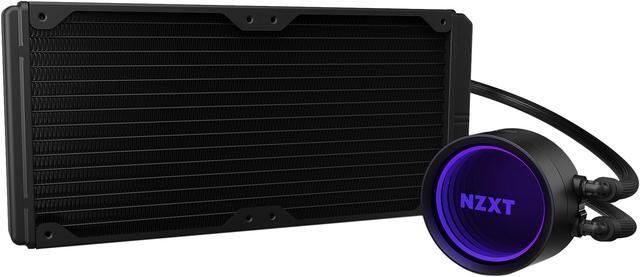 Alt view image 4 of 7 - NZXT Kraken X63 280mm - RL-KRX63-01 - AIO RGB CPU Liquid Cooler - Rotating Infinity Mirror Design - Improved Pump - Powered By CAM V4 - RGB Connector - Aer P 140mm Radiator Fans LGA 1700 Compatible