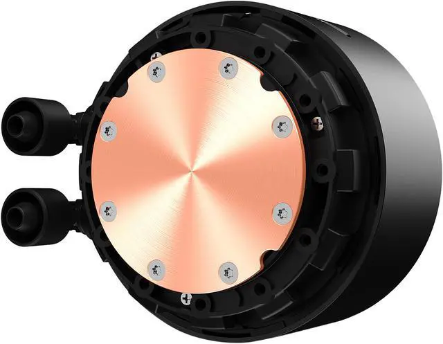 Alt view image 6 of 7 - NZXT Kraken Z Series Z63 280mm - RL-KRZ63-01 - AIO RGB CPU Liquid Cooler - Customizable LCD Display - Improved Pump - Powered by CAM V4 - RGB Connector - Aer P 140mm Radiator Fans LGA 1700 Compatible