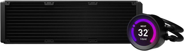 NZXT Kraken Z73 RGB 360mm - RL-KRZ73-R1 - Kit Watercooling All-In-One RGB  pour CPU - Écran LCD Personnalisable - Pompe améliorée - Ventilateurs AER  RGB 2 120mm (3 Inclus) Noir : : Informatique