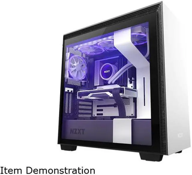 Alt view image 7 of 7 - NZXT Kraken X73 RGB 360mm - RL-KRX73-RW - AIO RGB CPU Liquid Cooler - Rotating Infinity Mirror Design - Powered By CAM V4 - RGB Connector - 3 x Aer P120 120mm Radiator Fans White LGA 1700 Compatible