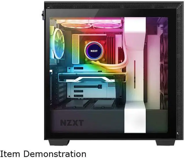 Alt view image 6 of 7 - NZXT Kraken X53 RGB 240mm - RL-KRX53-RW - AIO RGB CPU Liquid Cooler - Rotating Infinity Mirror Design - Powered By CAM V4 - RGB Connector - 2 x Aer P120 120mm Radiator Fans White LGA 1700 Compatible
