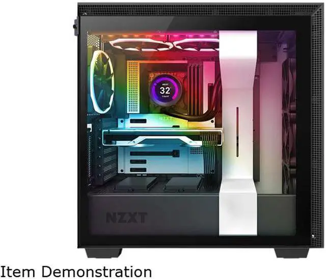 Alt view image 6 of 7 - NZXT Kraken Z63 280mm Liquid Cooler with LCD Display LGA 1700 Compatible - Black