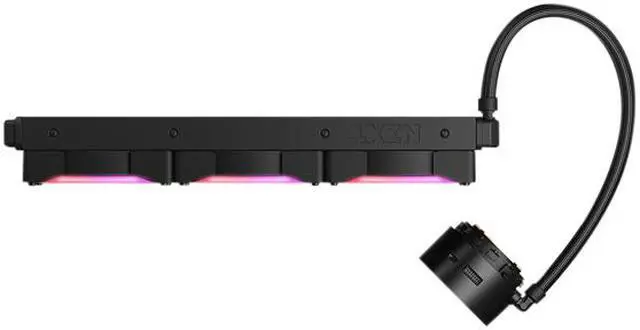 Alt view image 3 of 7 - NZXT Kraken Z73 360mm Liquid Cooler with LCD Display - Black