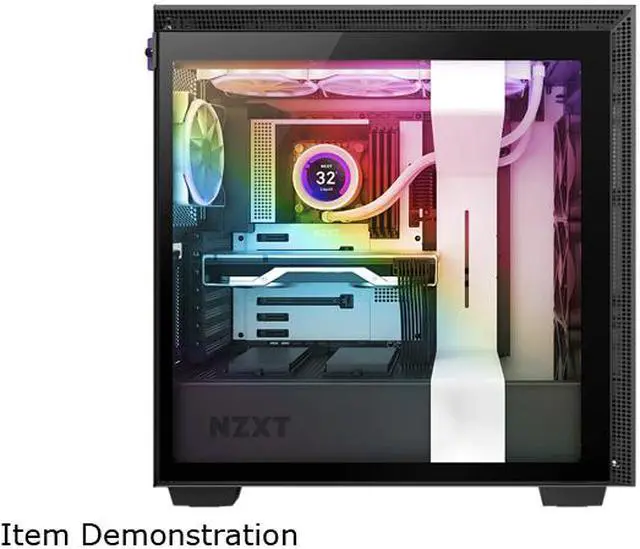 Alt view image 6 of 7 - NZXT Kraken Z73 360mm Liquid Cooler with LCD Display LGA 1700 Compatible - White