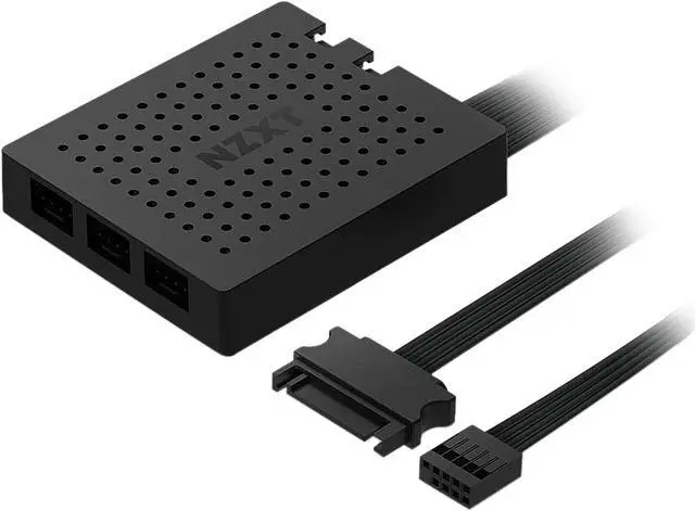 Alt view image 4 of 7 - NZXT HF-2814C-DW 140mm RGB LED White Aer RGB 2 PWM 1500RPM Fan Twin Stater Pack