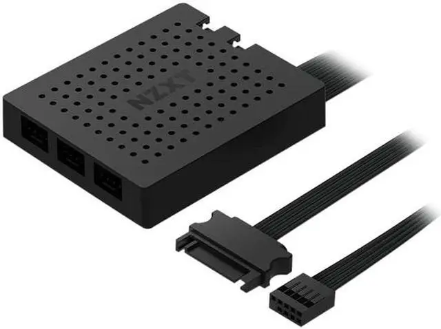Alt view image 4 of 7 - NZXT HF-2814C-DW 140mm RGB LED White Aer RGB 2 PWM 1500RPM Fan Twin Stater Pack