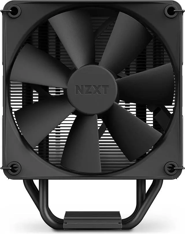 Alt view image 4 of 12 - NZXT T120 CPU Air Cooler - RC-TN120-B1 - CPU Liquid Cooler - Conductive Copper Pipes - Fluid Dynamic Bearings - AMD AM4, AM3+, AM3 and Intel LGA 1851, 1700 Compatible - Black