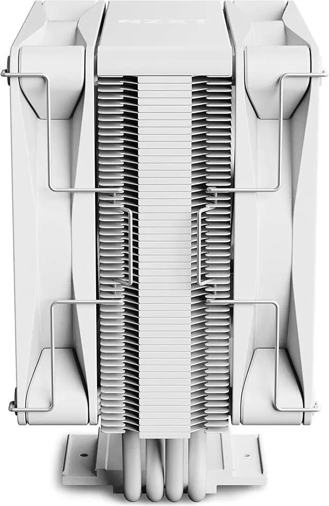 Alt view image 5 of 12 - NZXT T120 CPU Air Cooler - RC-TN120-W1 - CPU Liquid Cooler - Conductive Copper Pipes - Fluid Dynamic Bearings - AMD and Intel Compatibility - White