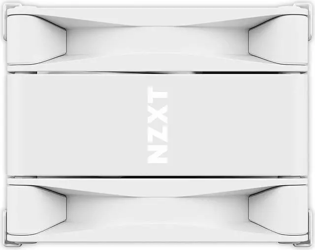 Alt view image 7 of 12 - NZXT T120 CPU Air Cooler - RC-TN120-W1 - CPU Liquid Cooler - Conductive Copper Pipes - Fluid Dynamic Bearings - AMD and Intel Compatibility - White