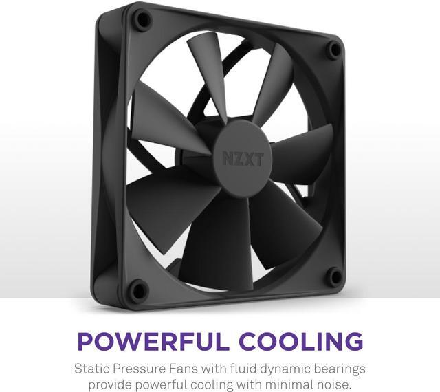 Alt view image 5 of 8 - NZXT Kraken 360mm - RL-KN360-B1 – AIO CPU Liquid Cooler - LCD Display - 3 x F120P Static Pressure Fan Radiator Fans LGA 1851,1700 / AM5 Compatible