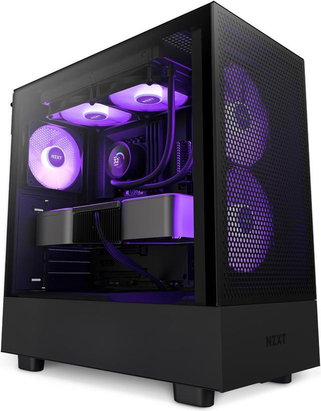 Alt view image 10 of 13 - NZXT F120 RGB Core Fan - RF-C12SF-B1 - 120mm Hub-Mounted RGB Fan - Sublime RGB Lighting - PWM Control - Single, 120mm Case Fan - Black