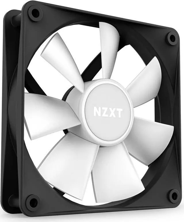Alt view image 7 of 14 - NZXT F140 RGB Core Fan - RF-C14DF-B1 - 140mm Hub-Mounted RGB Fan - Sublime RGB Lighting - PWM Control - Double, 140mm Case Fan - Black
