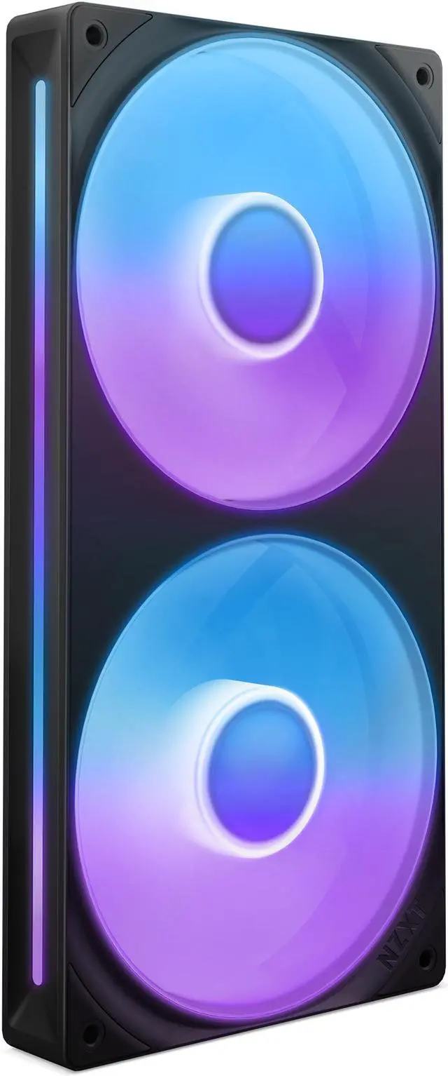 Alt view image 5 of 13 - NZXT F240 RGB CORE RF-U24HF-B1 240mm RGB LED Single-Frame RGB Fan Unit