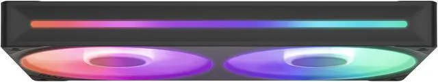 Alt view image 9 of 13 - NZXT F240 RGB CORE RF-U24HF-B1 240mm RGB LED Single-Frame RGB Fan Unit