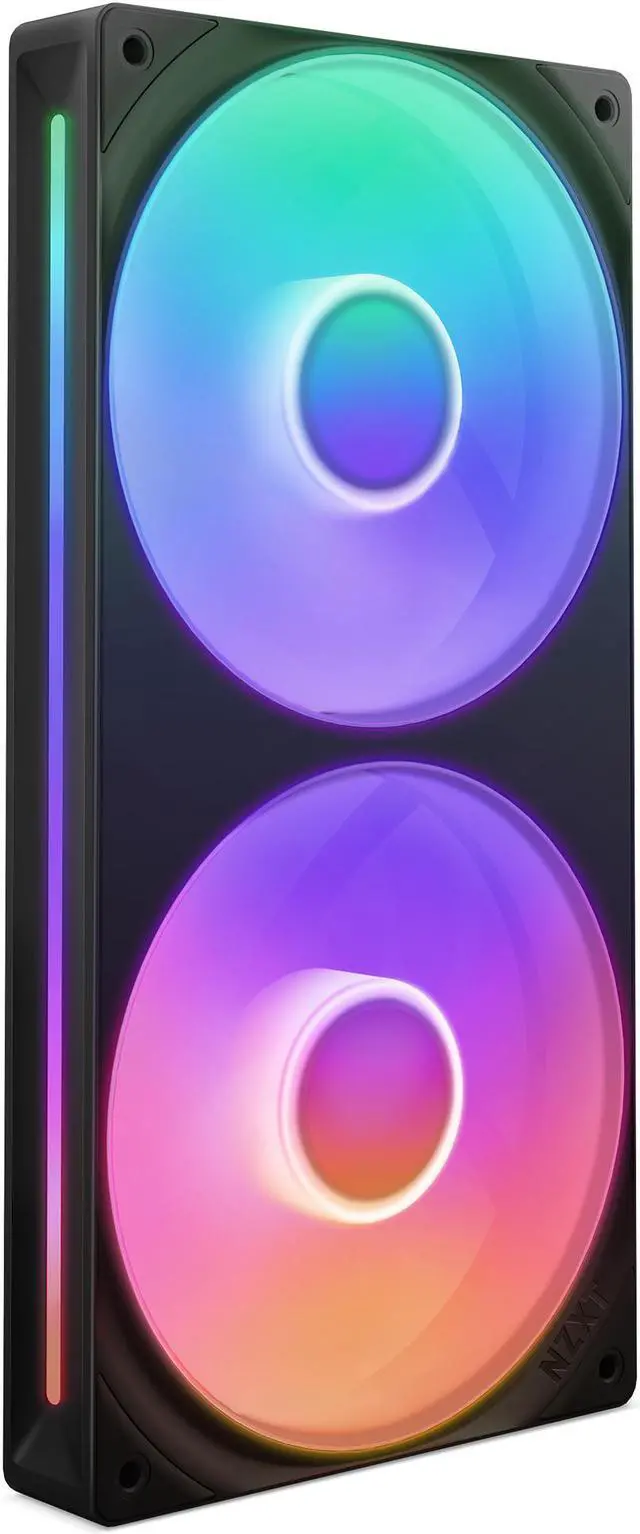 Alt view image 2 of 13 - NZXT F240 RGB CORE RF-U24HF-B1 240mm RGB LED Single-Frame RGB Fan Unit
